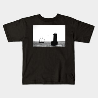 Le Trois mâts et la Vinotière Kids T-Shirt